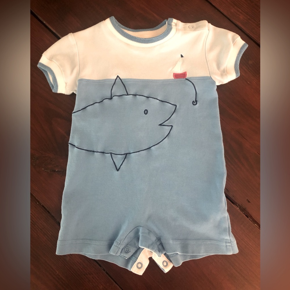Boutique boy’s 12m romper